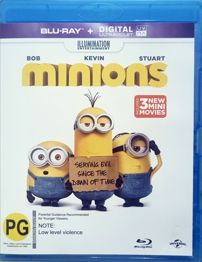 Minions - 2015 (Blu Ray) - Vinyl Kitchen