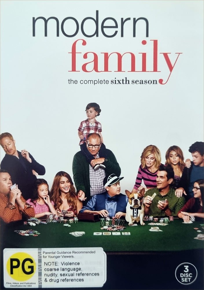 Modern Family - The Complete Sixth Season (DVD) - Vinyl Kitchen