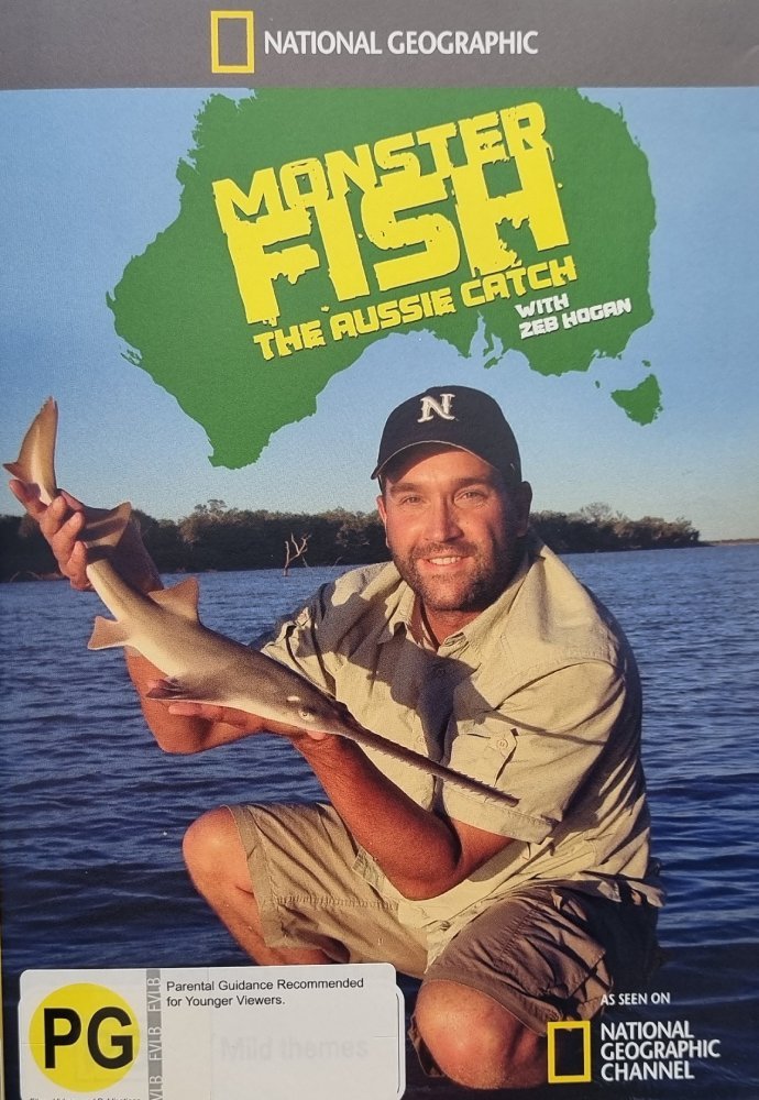 Monster Fish: The Aussie Catch with Zeb Hogan - 2007 (DVD) - Vinyl Kitchen
