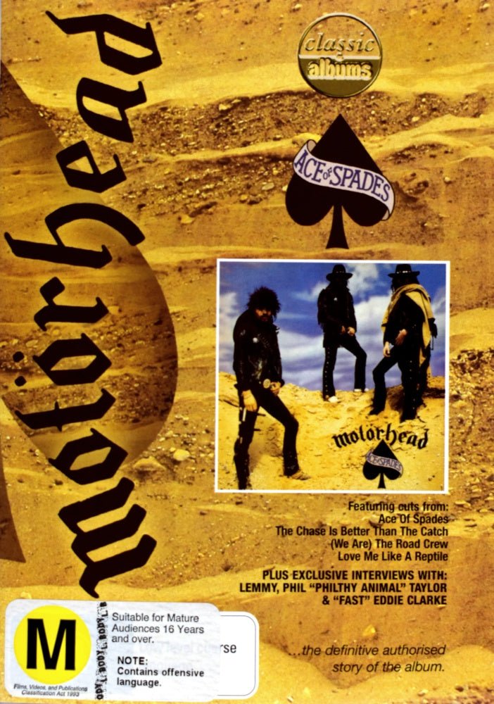 Motorhead: Ace Of Spades - 2005 (DVD) - Vinyl Kitchen