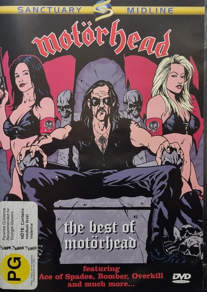 Motorhead: The Best Of Motorhead - 2002 (DVD) - Vinyl Kitchen