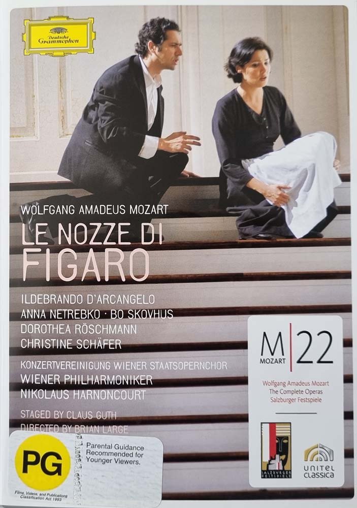 Mozart - Le Nozze Di Figaro (2 DVD) (DVD) - Vinyl Kitchen