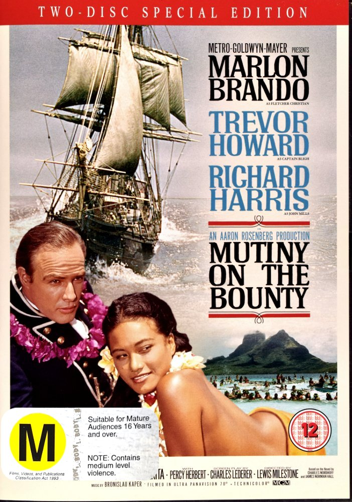 mutiny on the bounty 1962