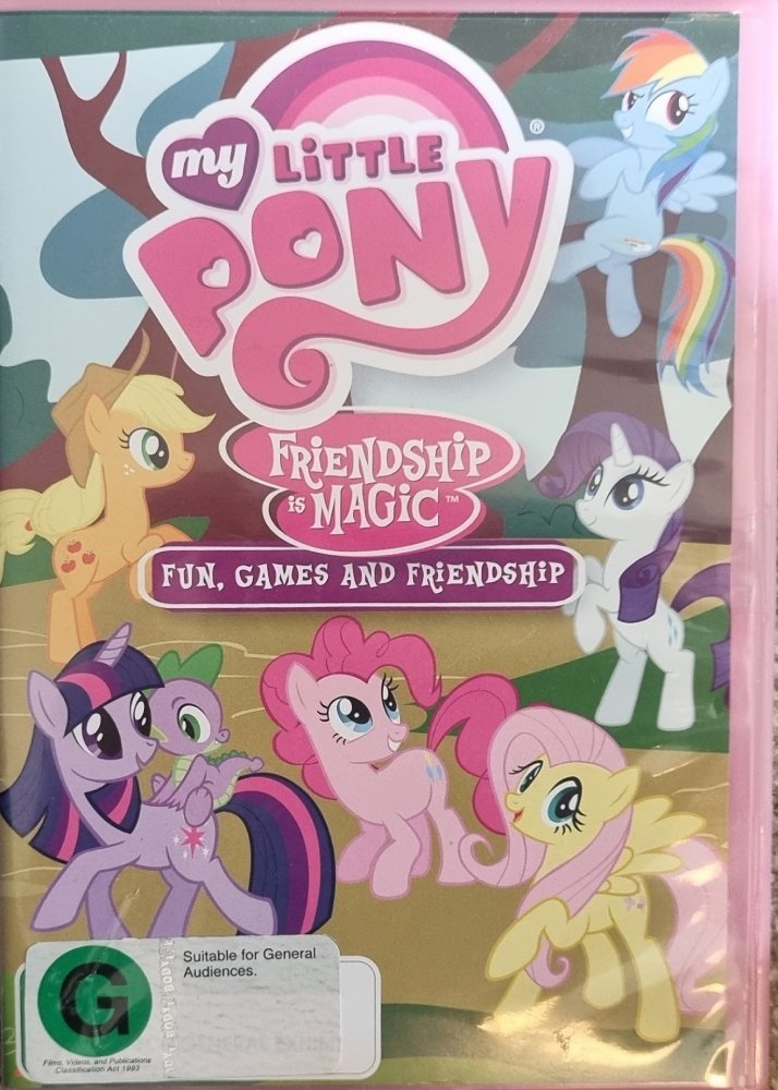 My Little Pony: Friendship is Magic: Fun, Games and Friendship - 2010 (DVD) - Vinyl Kitchen