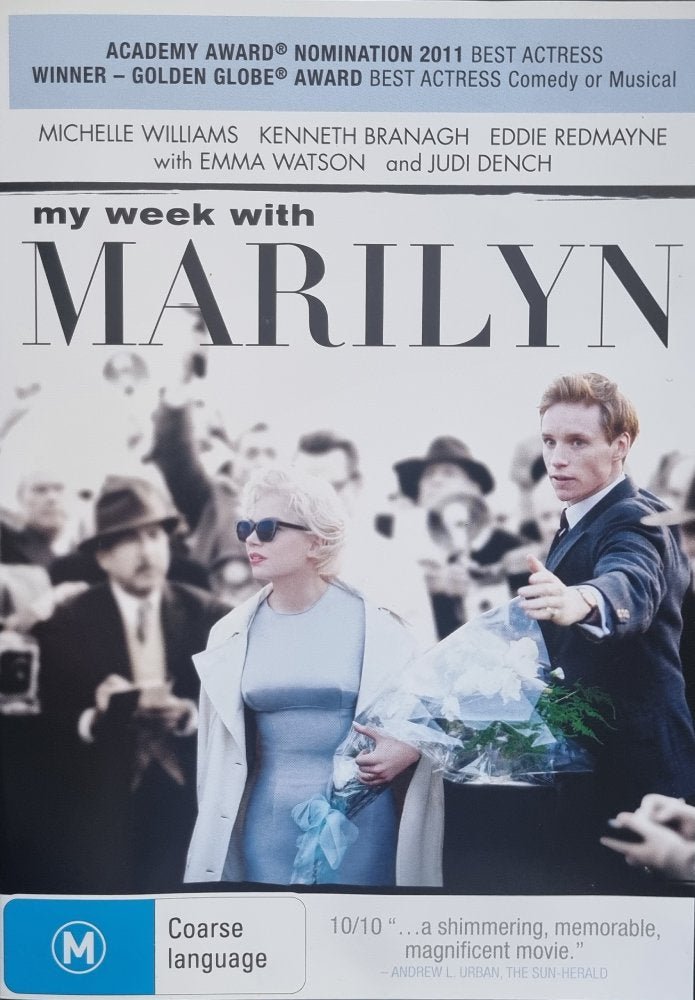 My Week with Marilyn - 2011 (DVD) - Vinyl Kitchen
