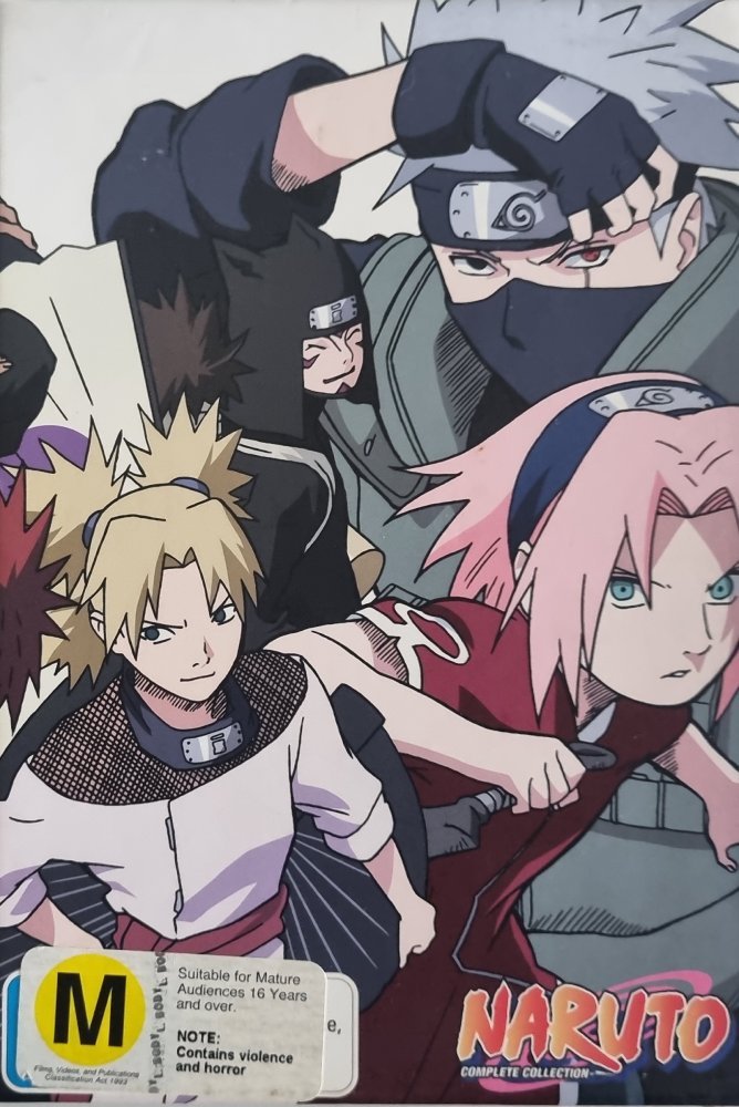 Naruto Complete Collection - 44 Disc Box Set - 2005 (DVD) - Vinyl Kitchen