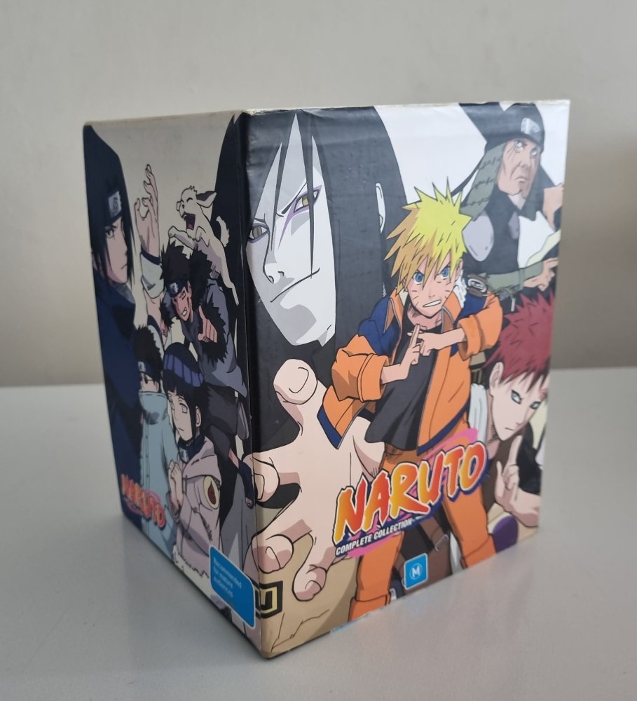 Naruto Complete Collection - 44 Disc Box Set - 2005 (DVD) - Vinyl Kitchen