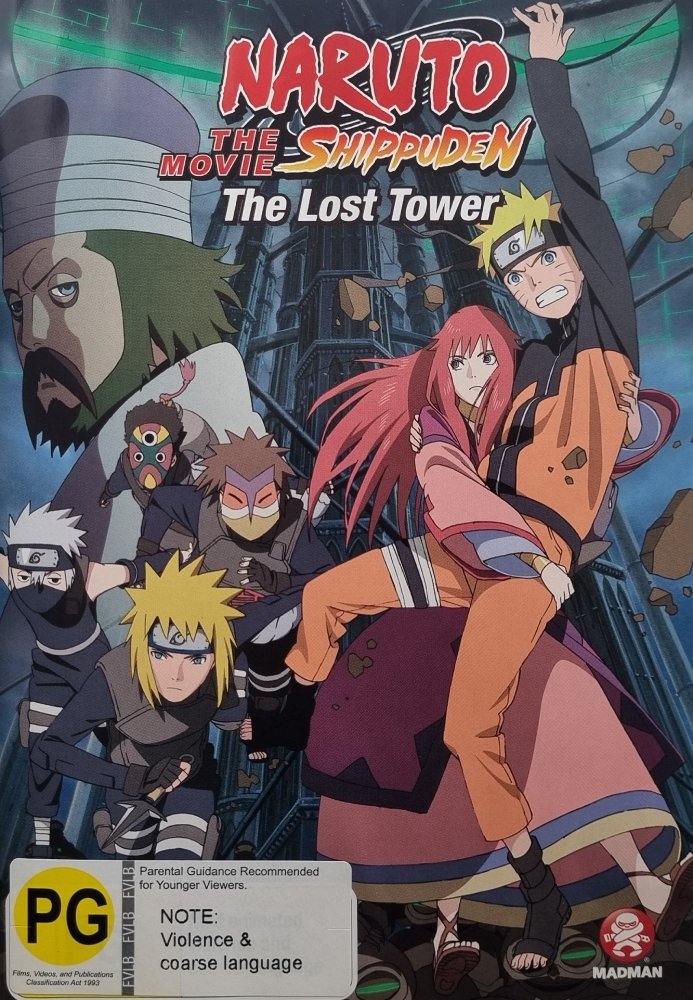 Naruto Shippûden: The Lost Tower - 2010 (DVD) - Vinyl Kitchen