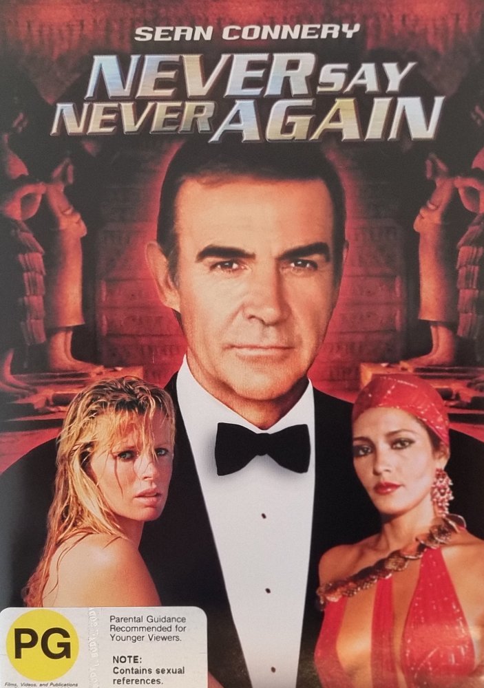 Never Say Never Again - 1983 (DVD) Region 1 - Vinyl Kitchen