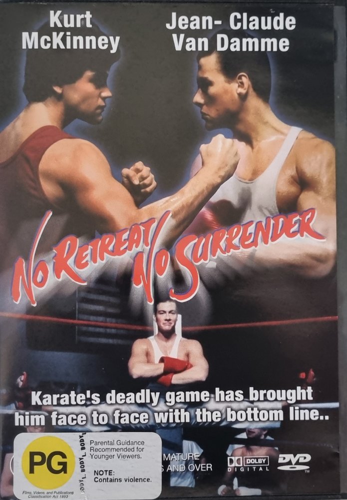 No Retreat No Surrender - 1985 (DVD) - Vinyl Kitchen