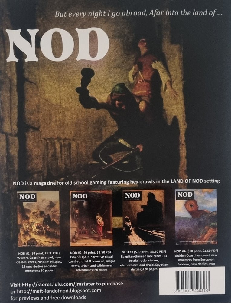 Nod: RPG Magazine - Issue Five 2010 - Vinyl Kitchen