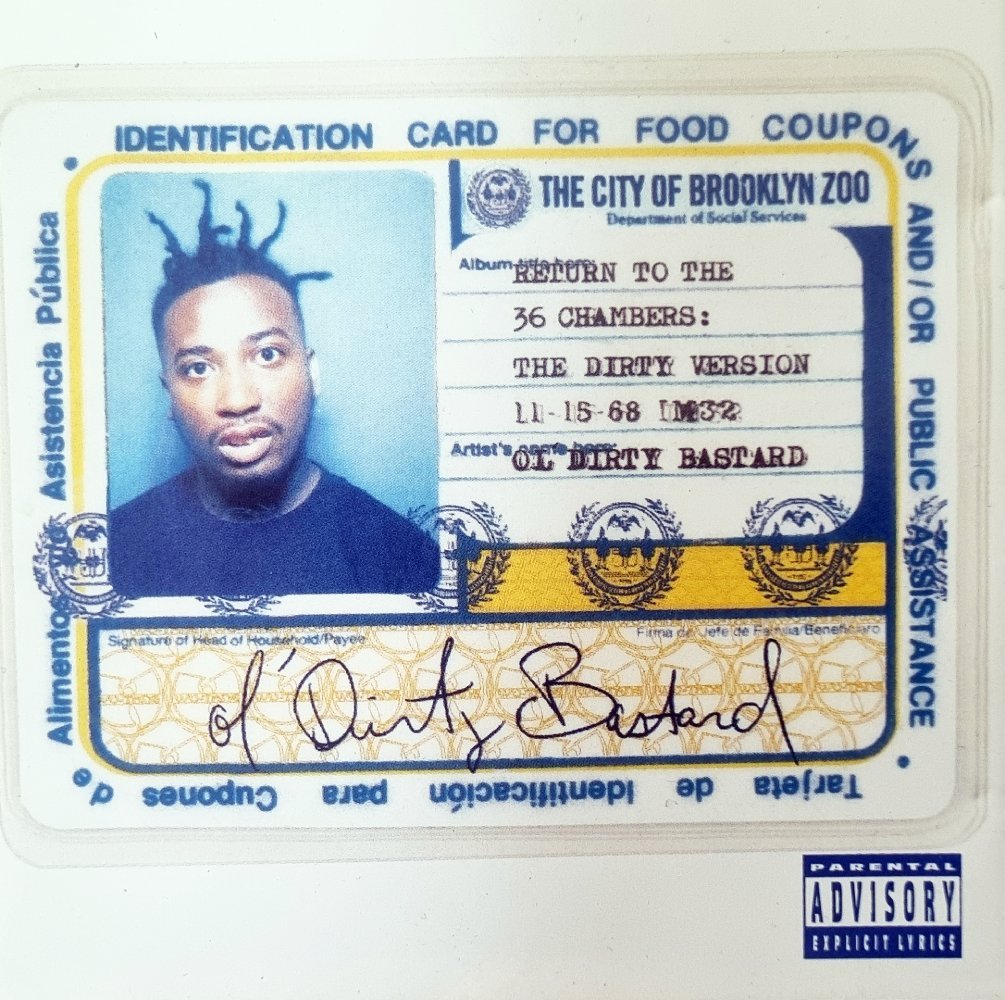 Ol' Dirty Bastard - Return To The 36 Chambers: The Dirty Version (CD) - Vinyl Kitchen