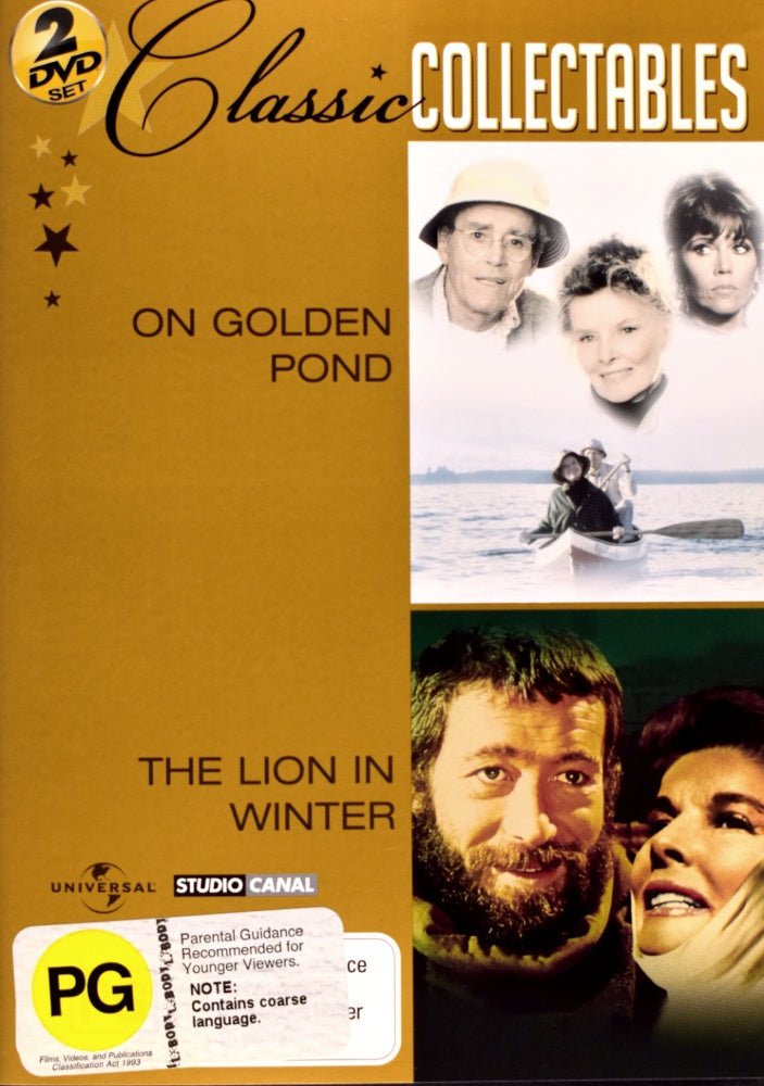 On Golden Pond / The Lion In Winter - 1981 (DVD) - Vinyl Kitchen