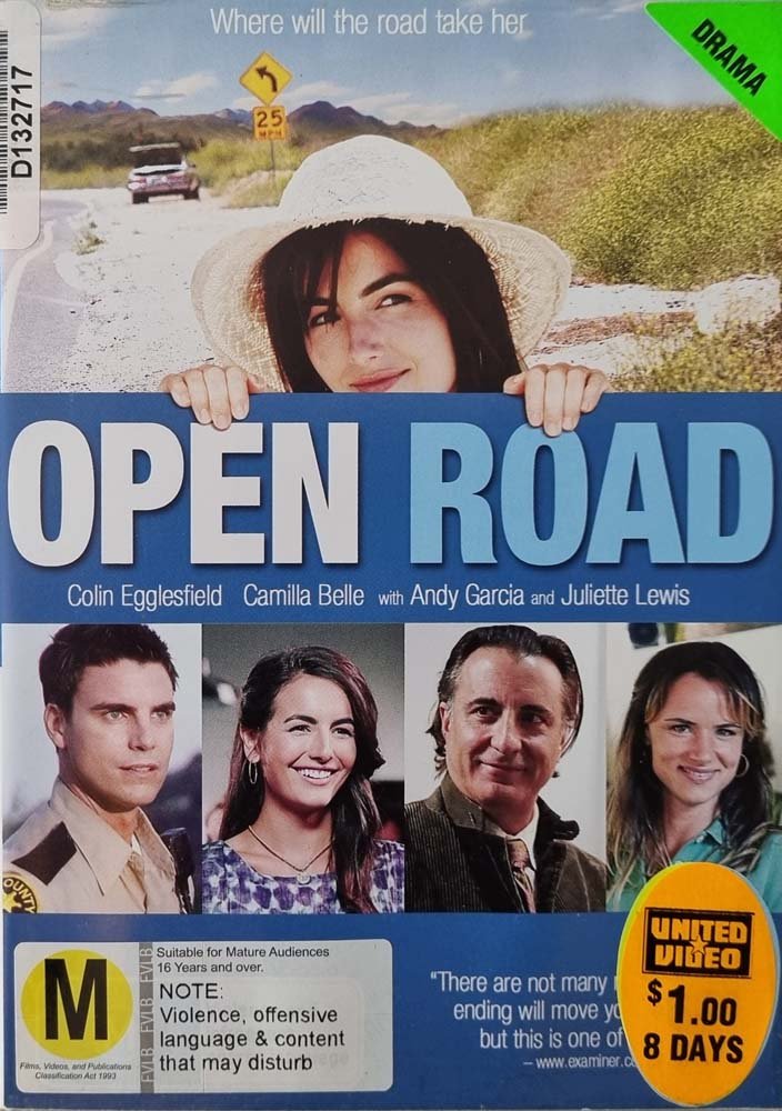 Open Road - 2013 EX RENTAL (DVD) - Vinyl Kitchen