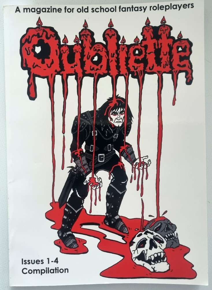Oubliette Issues 1 - 4 Compilation (Old School RPG Magazine) - Vinyl Kitchen