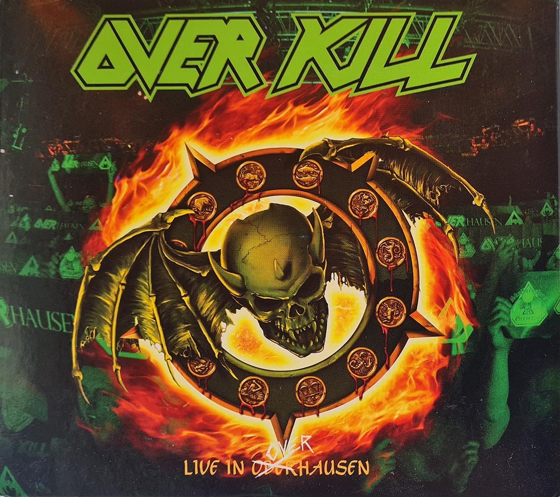 Overkill - Live in Overhausen (2 CD / Blu - ray) - Vinyl Kitchen