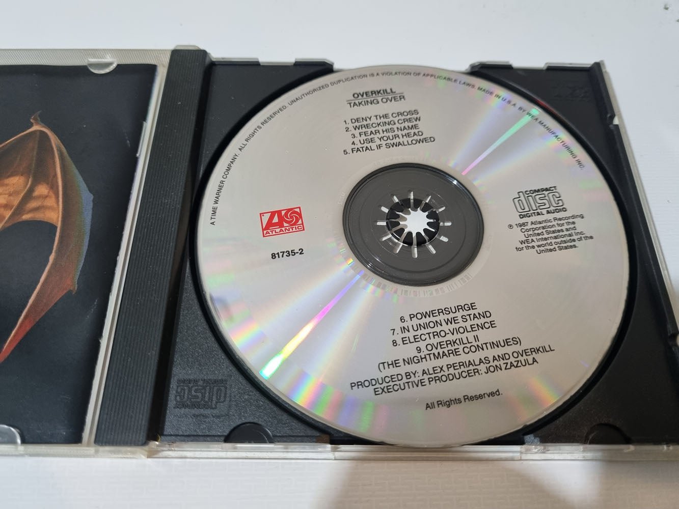 Overkill - Taking Over (CD) - Vinyl Kitchen