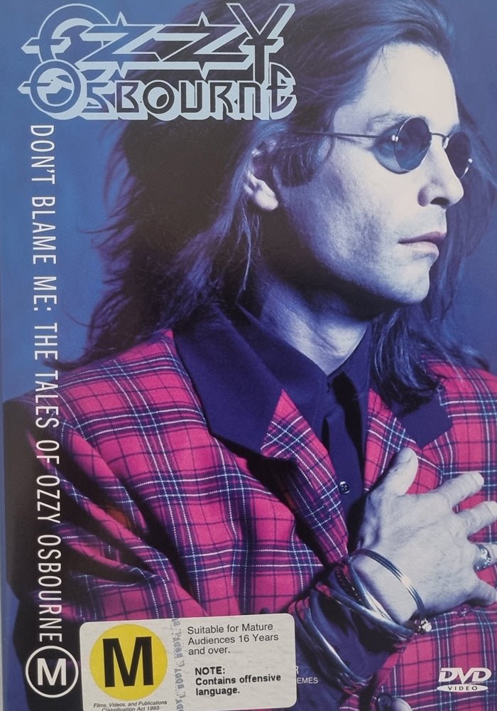 Ozzy Osbourne - Don't Blame Me: The Tales of Ozzy Osbourne (DVD) - Vinyl Kitchen