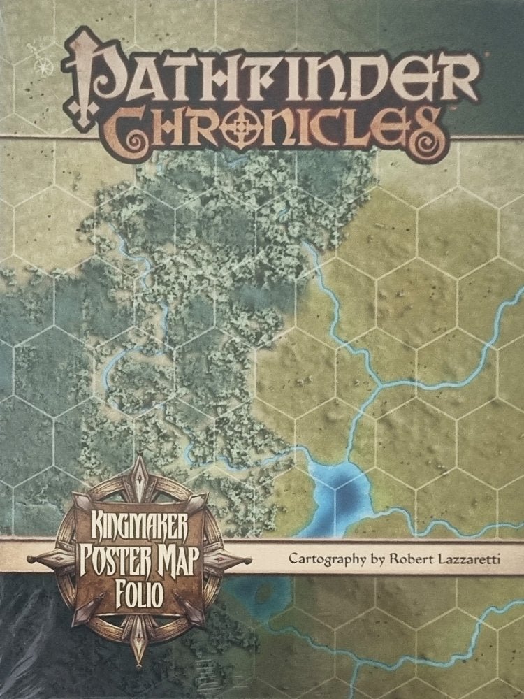 Pathfinder Chronicles: Kingmaker Poster Map Folio (New) - Vinyl Kitchen