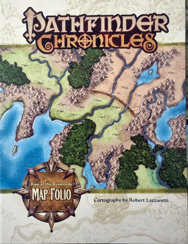 Pathfinder Chronicles: Rise of the Runelords Map Folio - Vinyl Kitchen