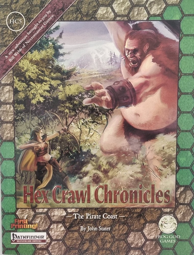 Pathfinder Module - Hex Crawl Chronicles: The Pirate Coast - Vinyl Kitchen