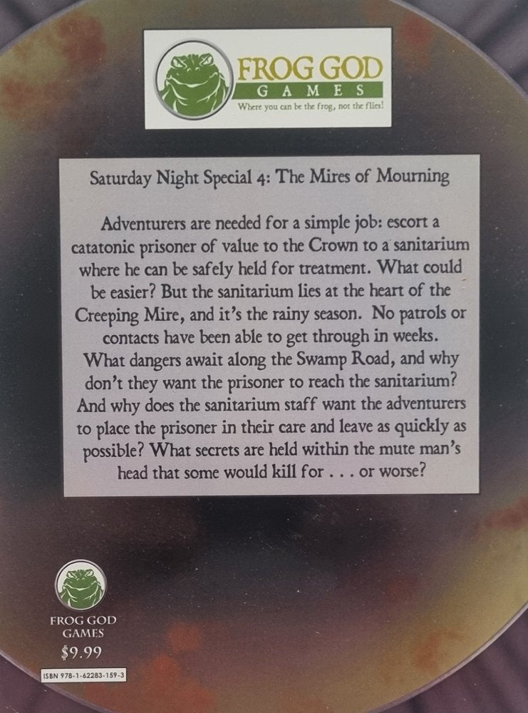 Pathfinder Module - The Mires of Mourning SNS4 - Vinyl Kitchen