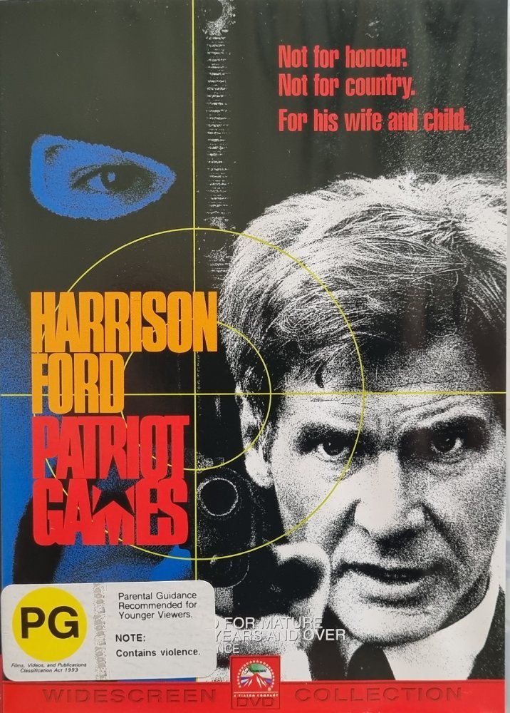 Patriot Games - 1992 (DVD) - Vinyl Kitchen