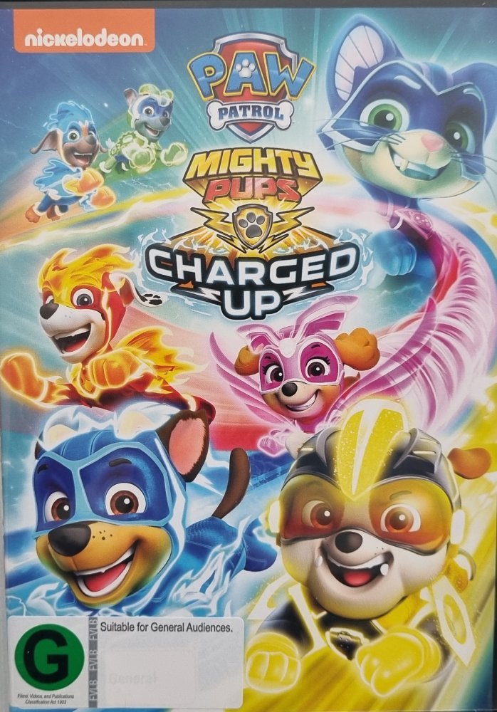 Paw Patrol - Mighty Pups Charged Up (DVD) - Vinyl Kitchen