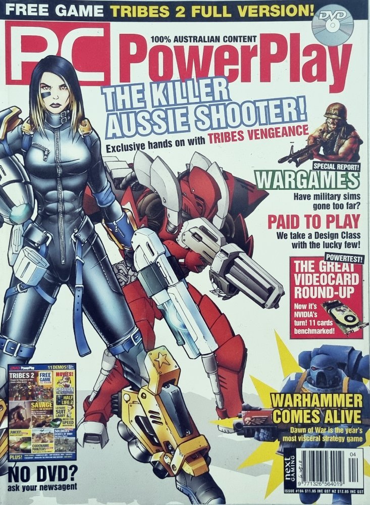 PC Powerplay Magazine 104 October 2004 - Vinyl Kitchen