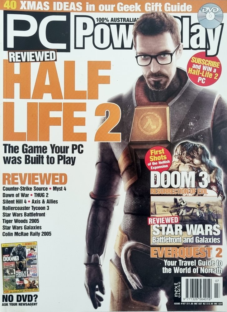 PC Powerplay Magazine 107 Christmas 2004 - Vinyl Kitchen