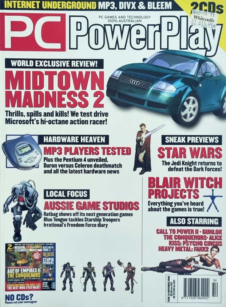 PC Powerplay Magazine 54 November 2000 - Vinyl Kitchen