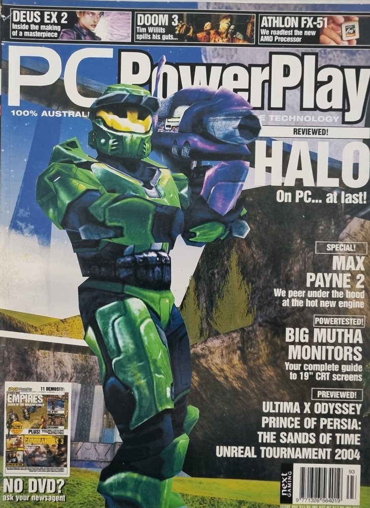 PC Powerplay Magazine 93 December 2003 - Vinyl Kitchen