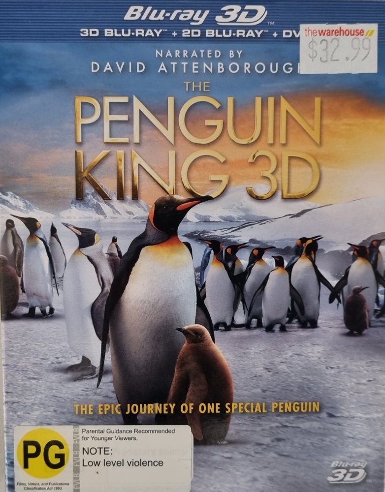 Penguin King - 3D & 2D (Blu Ray) + DVD - Vinyl Kitchen