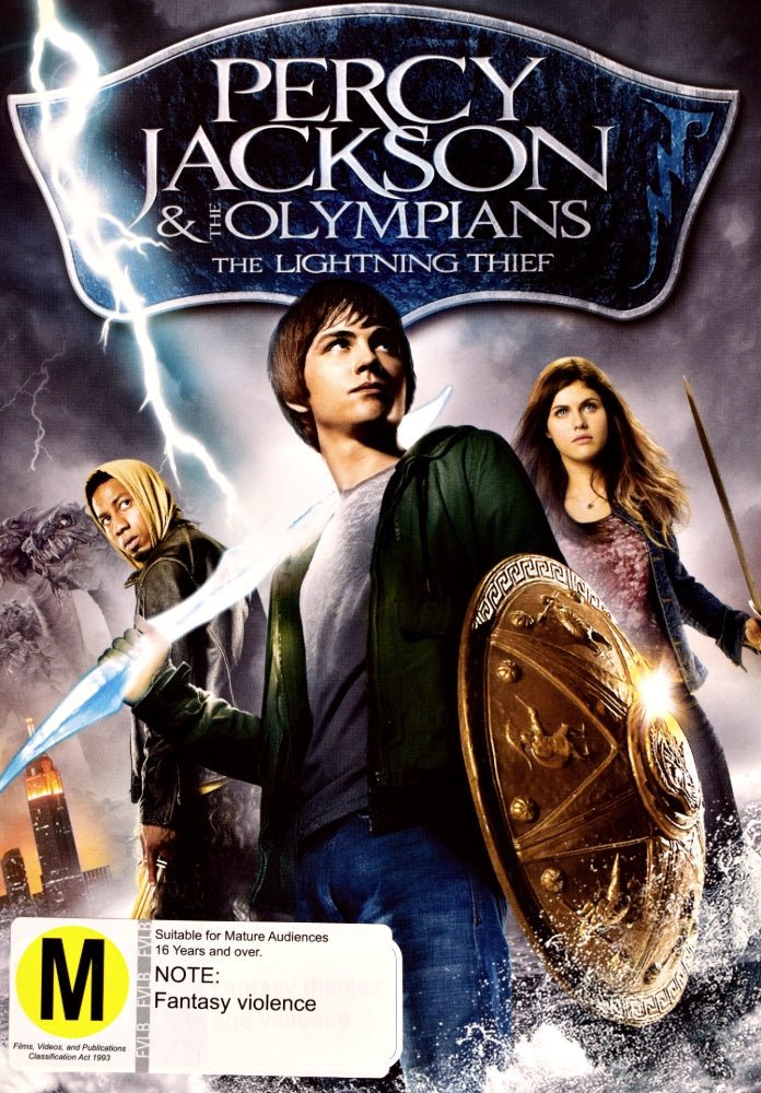 Percy Jackson & the Olympians: The Lightning Thief - 2010 (DVD) - Vinyl Kitchen
