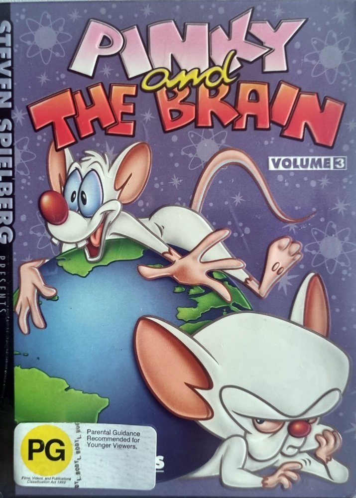 Pinky and the Brain Volume 3 (DVD) Region 1 - Vinyl Kitchen