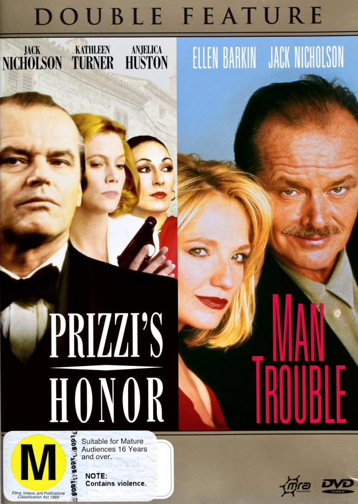 Prizzi's Honor / Man Trouble - 1992 (DVD)