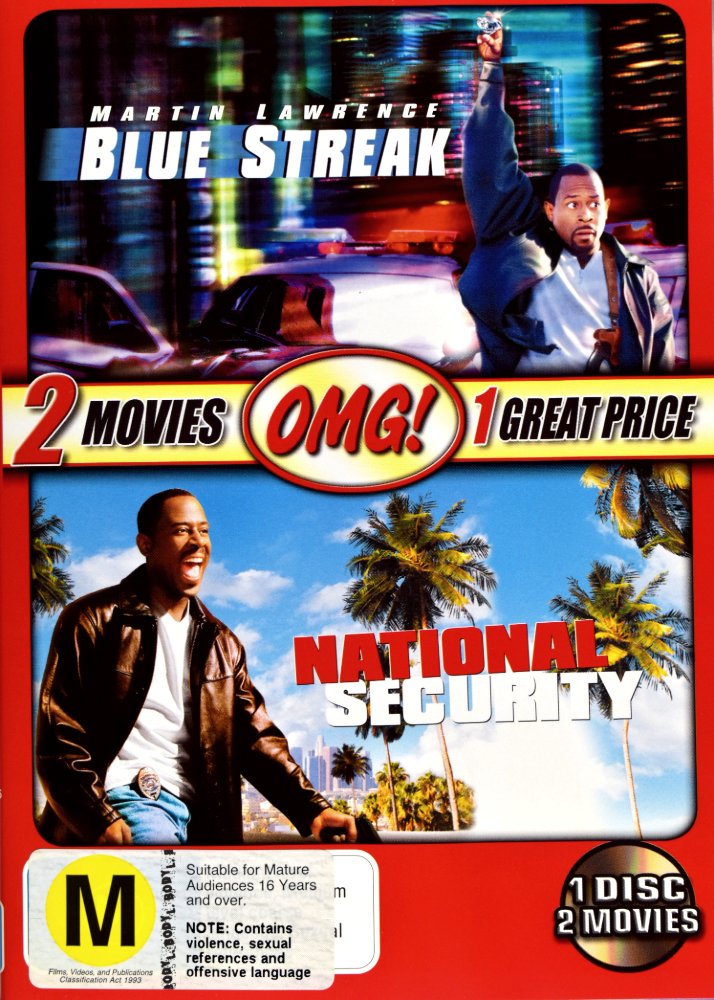 Blue Streak / National Security - 1999 (DVD)