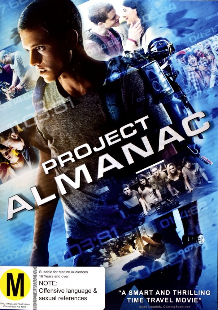 Project Almanac - 2015 (DVD) - Vinyl Kitchen