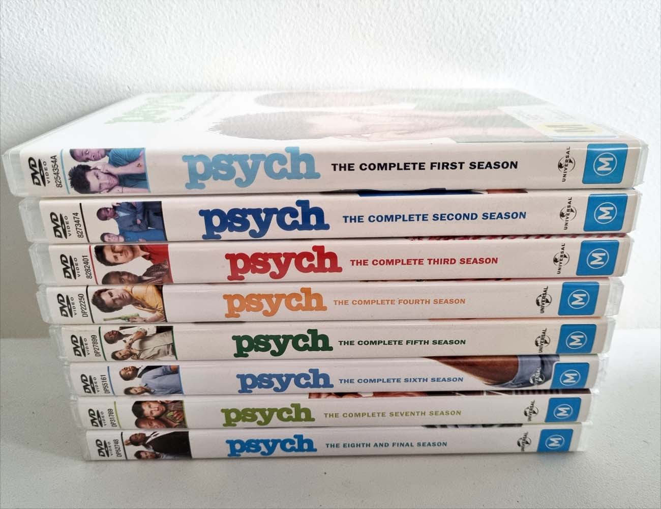 Psych - The Complete Series 1 - 8 (DVD) - Vinyl Kitchen