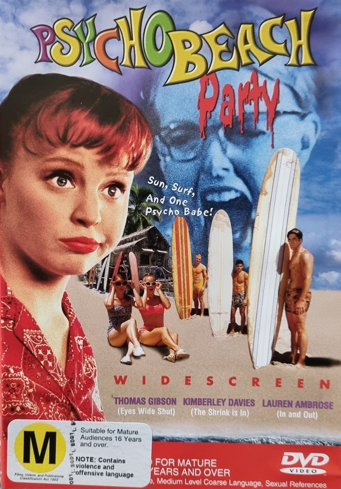 Psycho Beach Party - 2000 (DVD) - Vinyl Kitchen