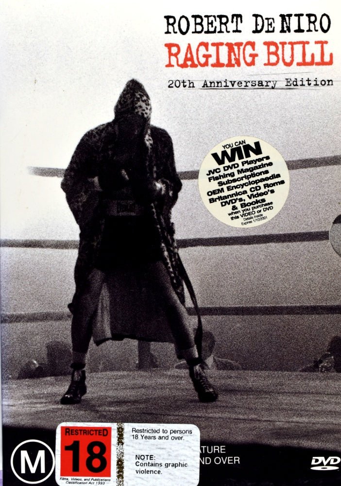 Raging Bull - 20th Anniversary Edition - 1980 (DVD) - Vinyl Kitchen
