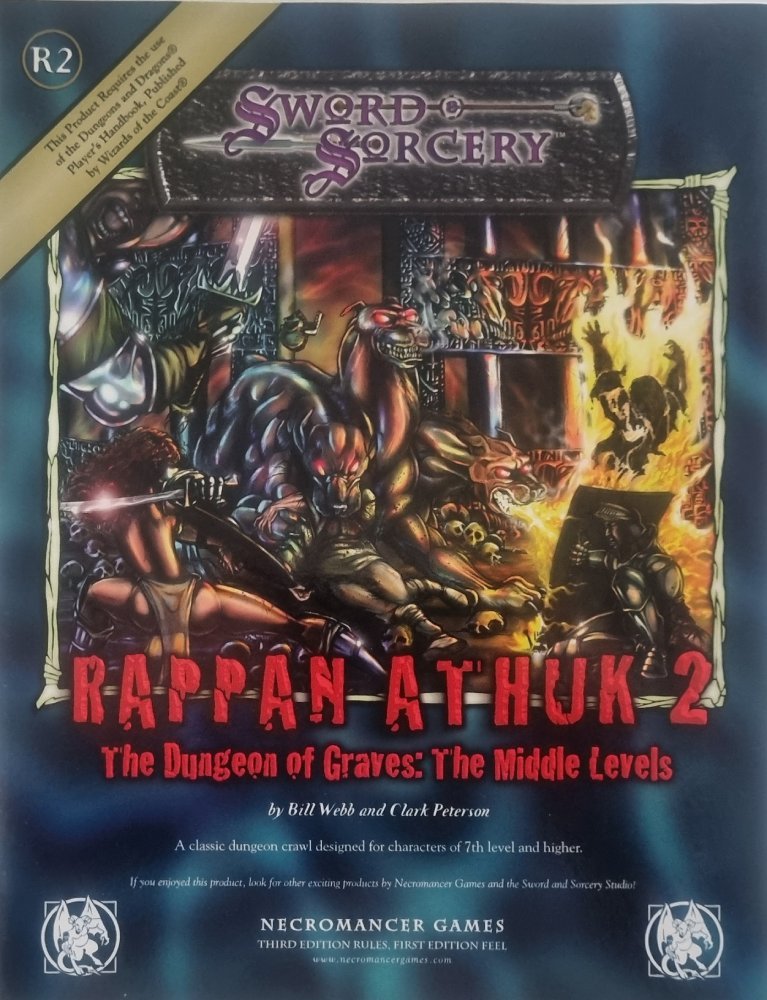 Rappan Athuk 2: The Dungeon of Graves - The Middle Levels R2 - Vinyl Kitchen