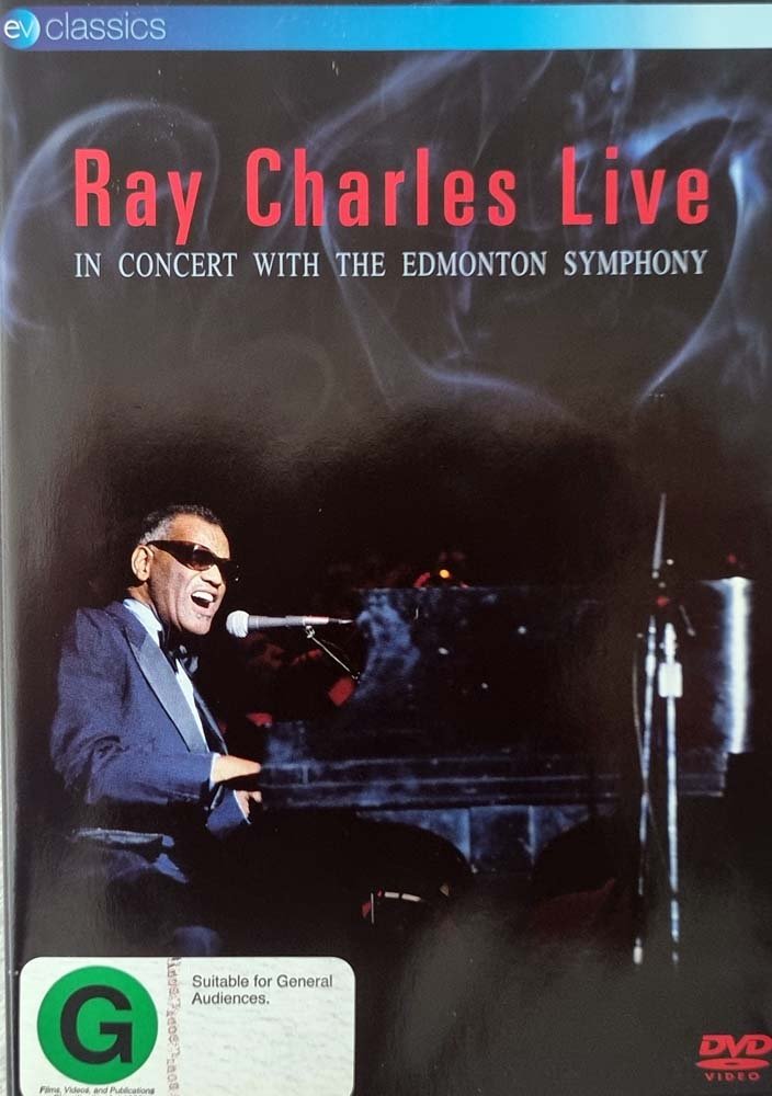 Ray Charles - In Concert with the Edmonton Symphony (DVD) - Vinyl Kitchen