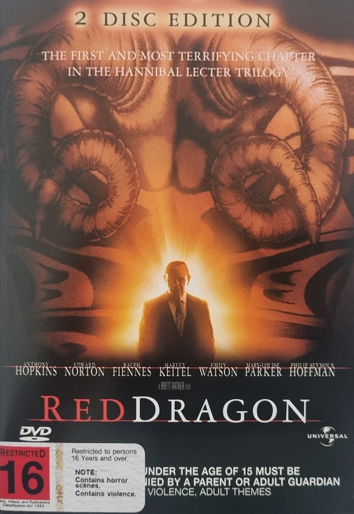 Red Dragon - Two Disc Edition - 2002 (DVD) - Vinyl Kitchen