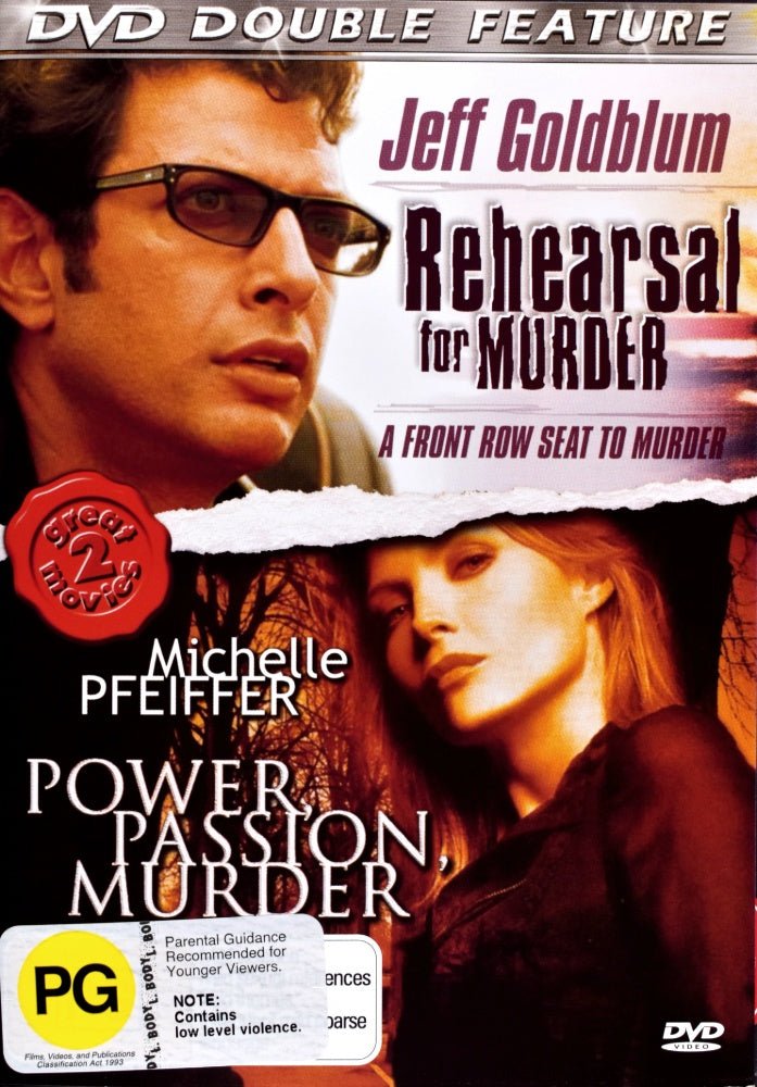 Rehearsal for Murder / Power, Passion, Murder - 1982 (DVD) - Vinyl Kitchen