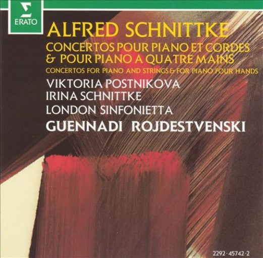 Alfred Schnittke - Concertos Pour Piano Et Cordes & Pour Piano A Quatre Mains (CD)