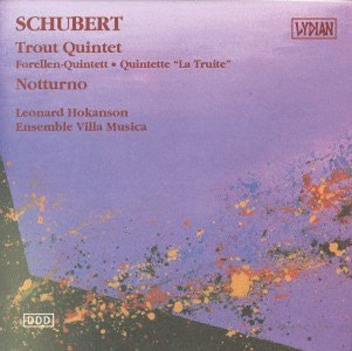 Schubert - Leonard Hokanson, Ensemble Villa Musica - Trout Quintet, Notturno (CD)