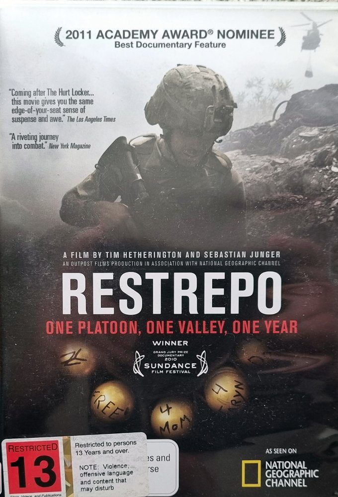 Restrepo - 2010 (DVD) - Vinyl Kitchen