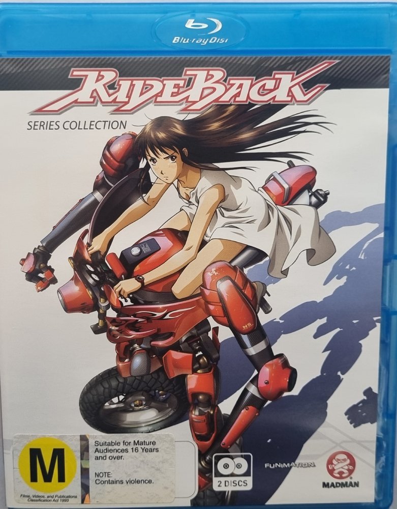 RideBack: The Complete Series - 2009 (Blu Ray) - Vinyl Kitchen