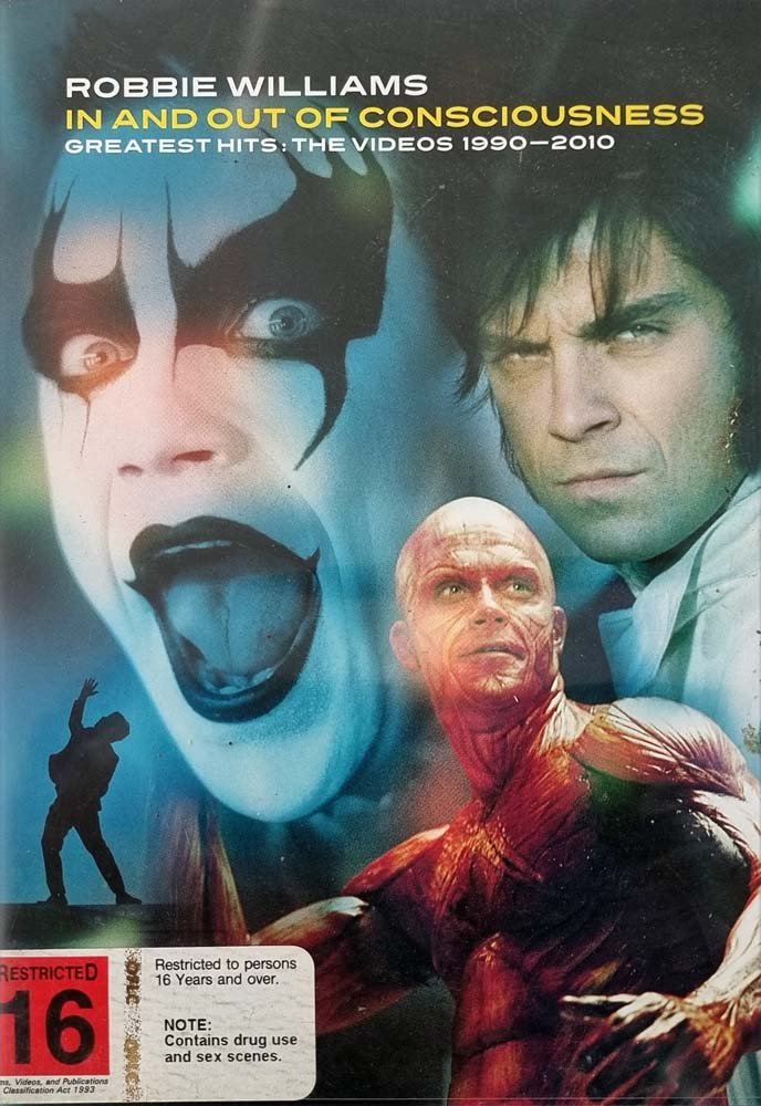 Robbie Williams - In and Out of Consciousness: Videos 90 - 2010 (DVD) - Vinyl Kitchen